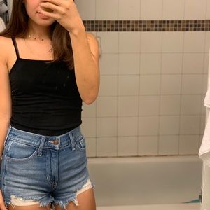 Hollister High Waisted Denim Shorts